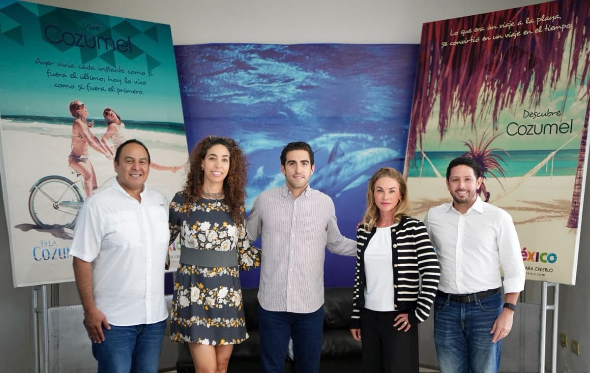Renán Sánchez Tajonar se reúne con sector hotelero de Cozumel para fortalecer el turismo sostenible