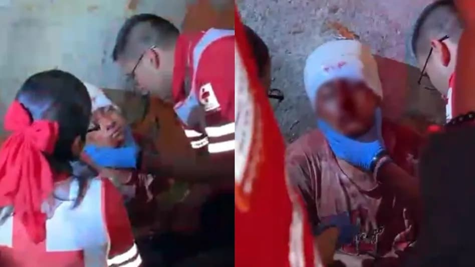 Video: Pasajeros golpean a sujetos que pretendían robar en transporte público en Puebla