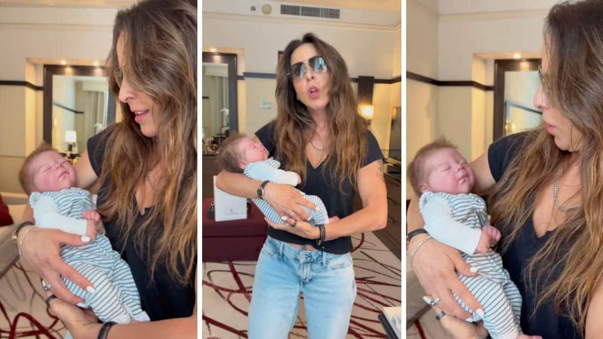 Kate del Castillo y Edgar Bahena se convierten en padres y presenta a su "bebé" en redes