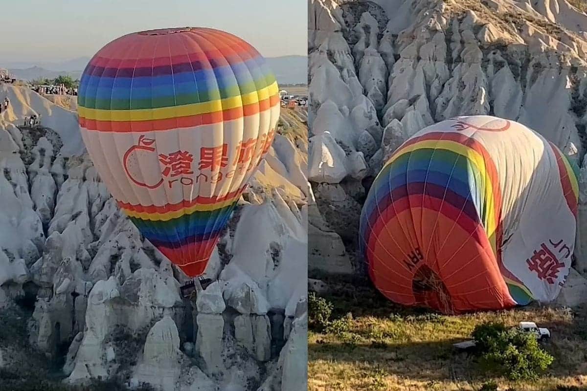 Muere piloto y alrededor de 31 personas se lesionan por caída de dos globos aerostáticos en Turquía
