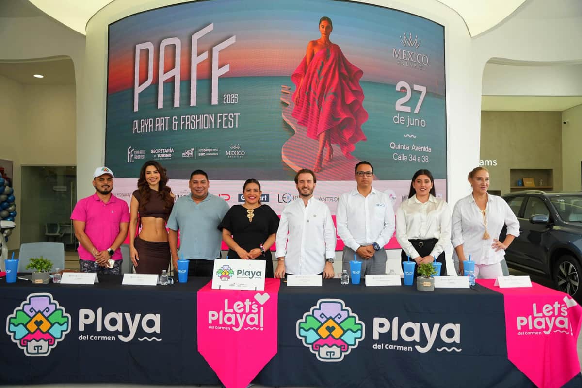 Invitan al desfile de moda gratuito “Art and Fashion Fest” en Playa del Carmen