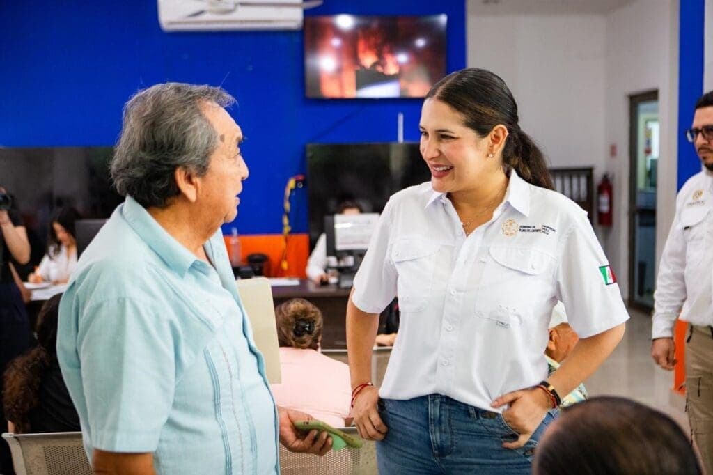 Playa del Carmen está listo para la temporada de huracanes y para proteger a las familias playenses: Estefanía Mercado