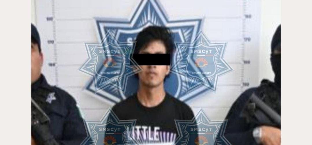 Se llama Manuel Alejandro y tiene 22 años el detenido por intento de secuestro en Los Héroes de Cancún