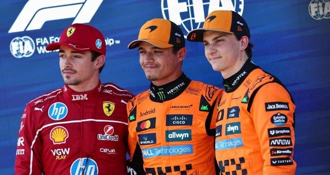 Video: Lando Norris y Oscar Piastri hacen el 1-2 para McLaren en el GP de Austria
