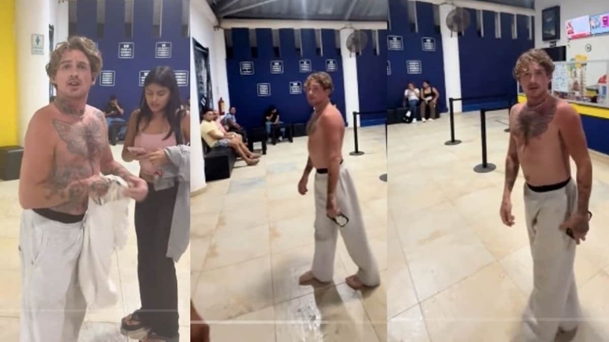 Video: Sujeto de Estados Unidos agrede a una mexicana en un cine de Puerto Escondido, Oaxaca
