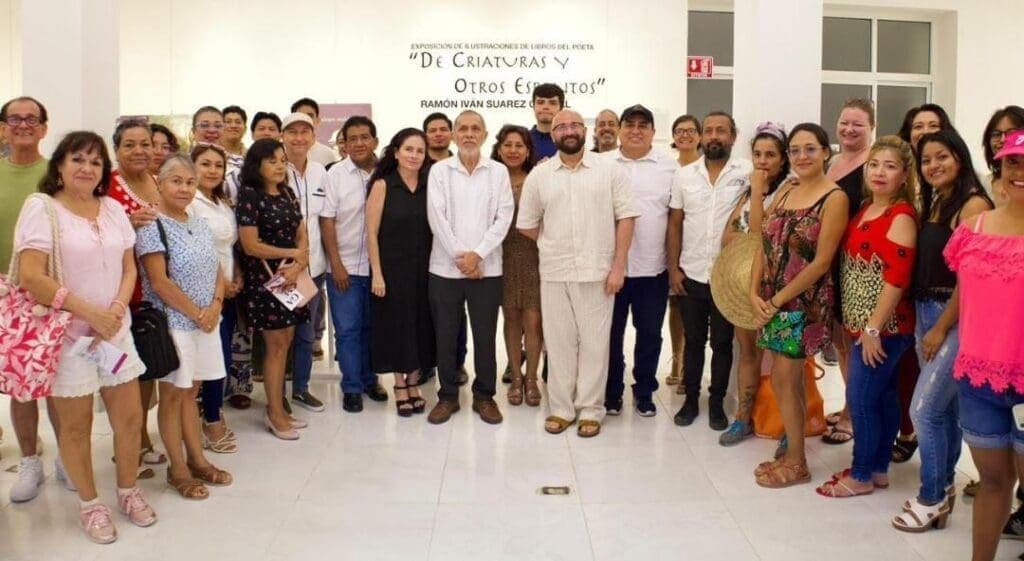 "De Criaturas y otros espantos", lo sobrenatural infantil en la Galería de Arte de Playa del Carmen