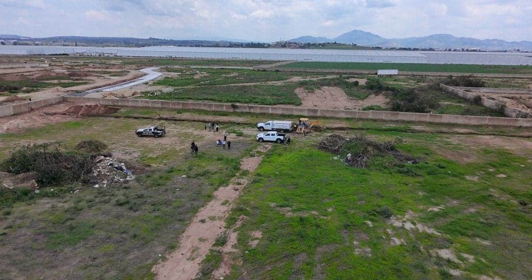 Suman 33 bolsas con restos humanos encontradas en un baldío en Zapopan, Jalisco