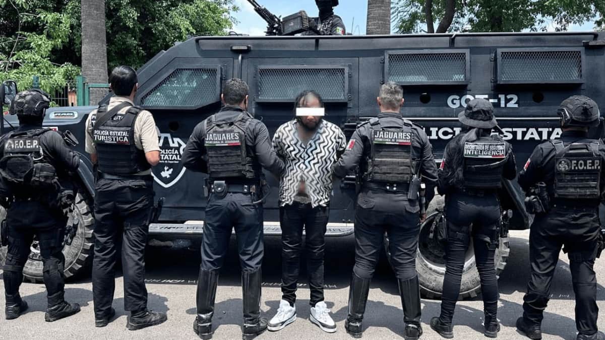 Detienen en Jalisco a presunto narcotraficante de Panamá buscado por Estados Unidos