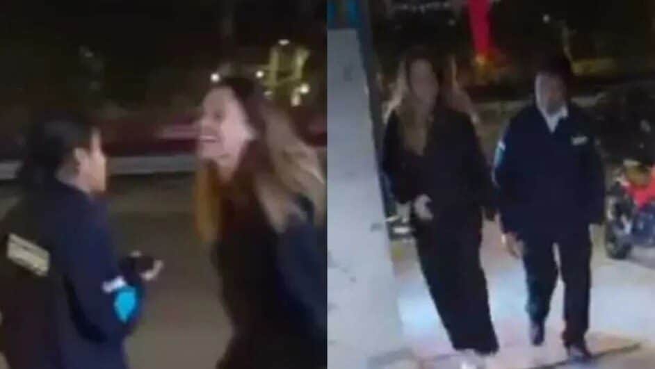 Exhiben nuevo video de “Lady Racista” donde insulta a una guardia que no le abrió una puerta