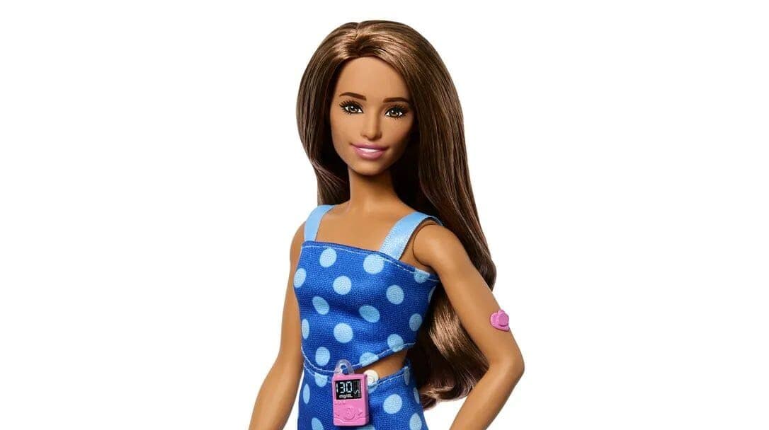 Video: Mattel lanza una Barbie con diabetes a su colección para celebrar la diversidad
