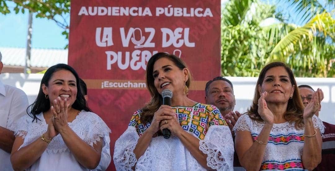 Mara Lezama lleva la Audiencia Pública "La Voz del Pueblo" a Leona Vicario para beneficiar a ciudadanos