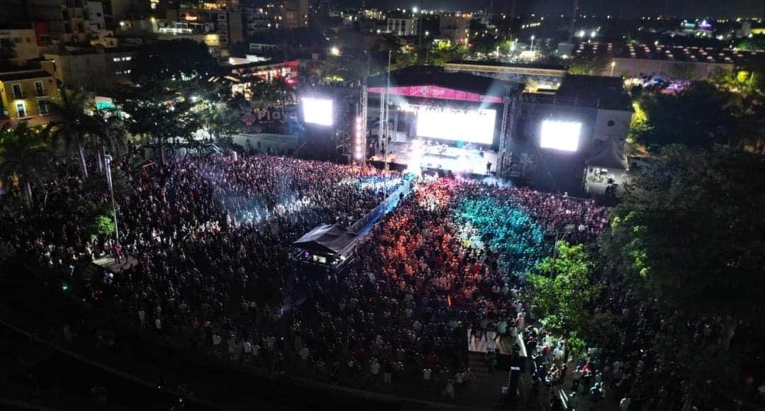 Playa del Carmen, destino seguro; hubo saldo blanco durante la feria aún con los miles de asistentes