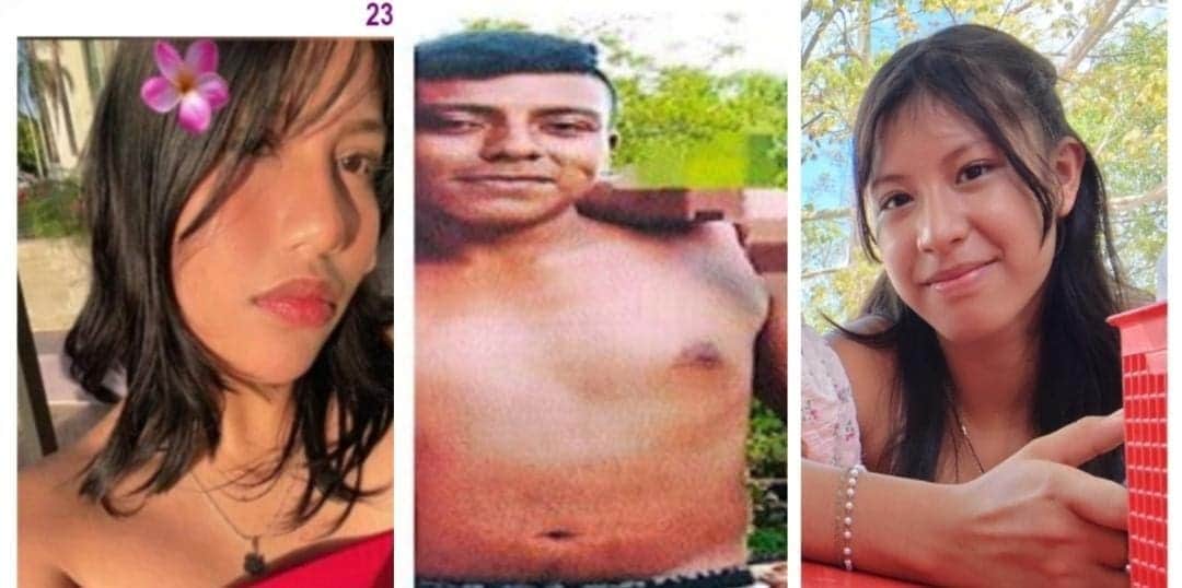 Buscan a tres personas desaparecidas en Quintana Roo, son dos menores y un hombre