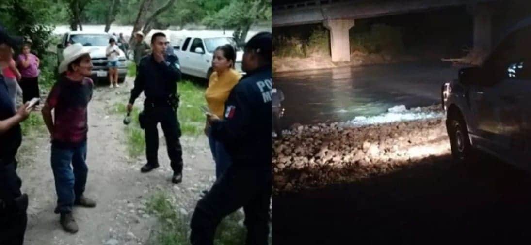 Buscan a niño de 12 años que fue arrastrado por un río en Hidalgo