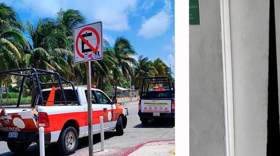 Rescatan a tres personas que habían quedado atrapadas en un elevador en Plaza La Isla de Cancún