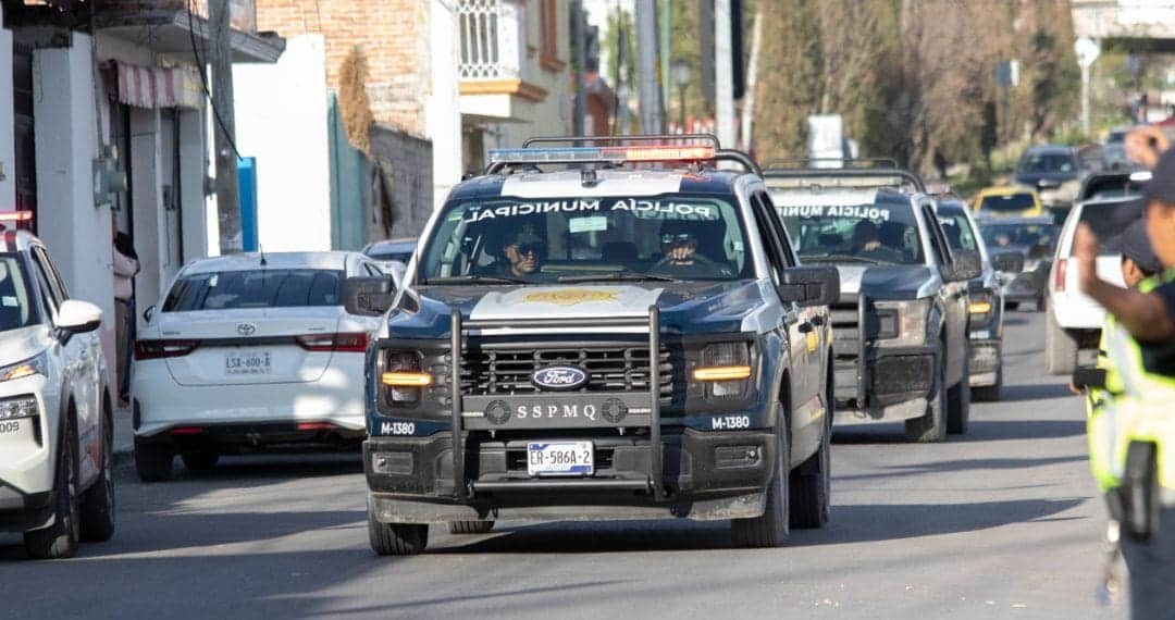 Detienen a ocho personas armadas en el centro de la capital de Querétaro