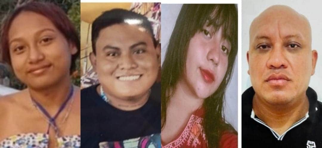 Buscan a cuatro personas en Quintana Roo, son dos hombres y dos menores de edad