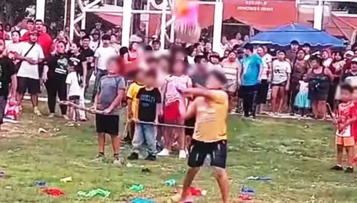 Video: Usan animales vivos como piñatas en fiesta en Campeche