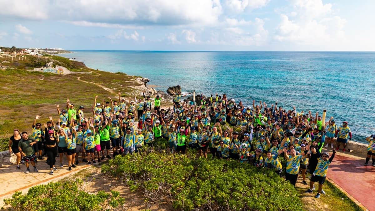 Aguakan impulsa conciencia ambiental con exitosa rodada por los manglares en Isla Mujeres