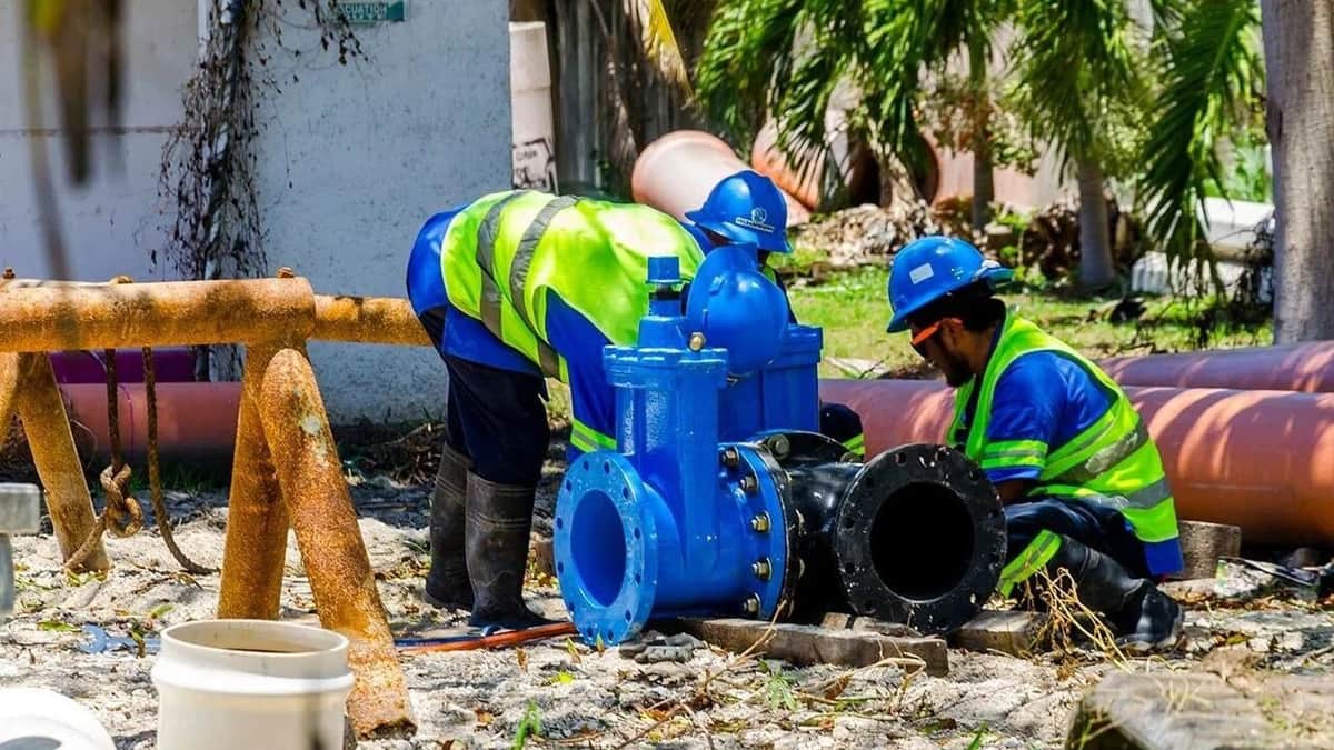 Aguakan realizará trabajos de mantenimiento en Playa del Carmen para optimizar el servicio de agua potable