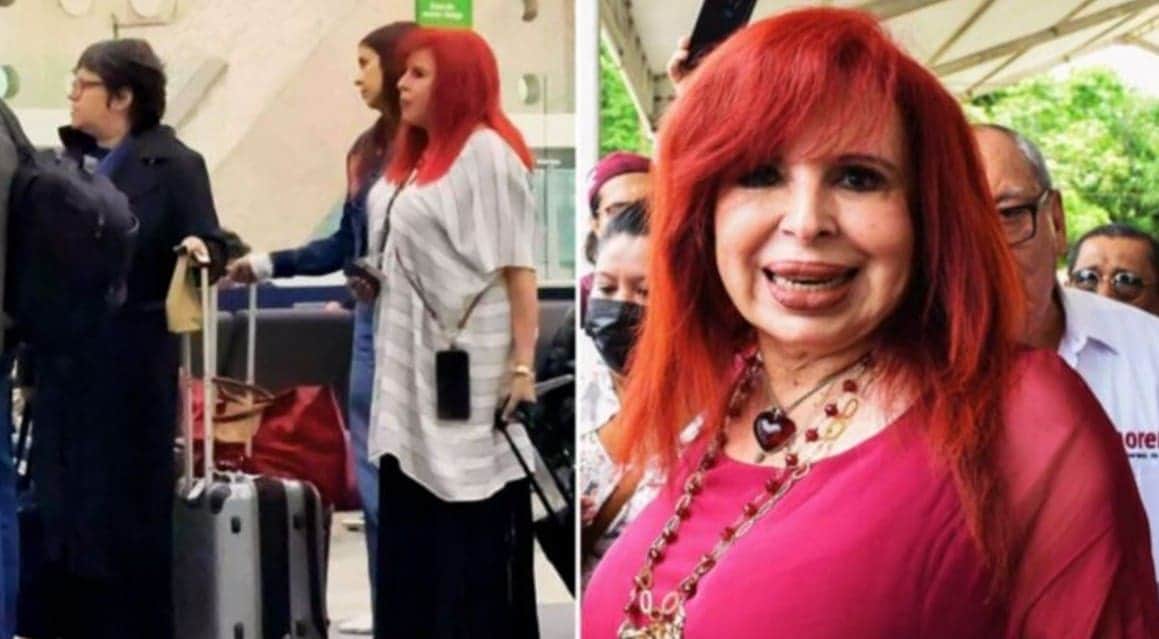 Video: Layda Sansores viaja a Ámsterdam en plena crisis de seguridad en Campeche