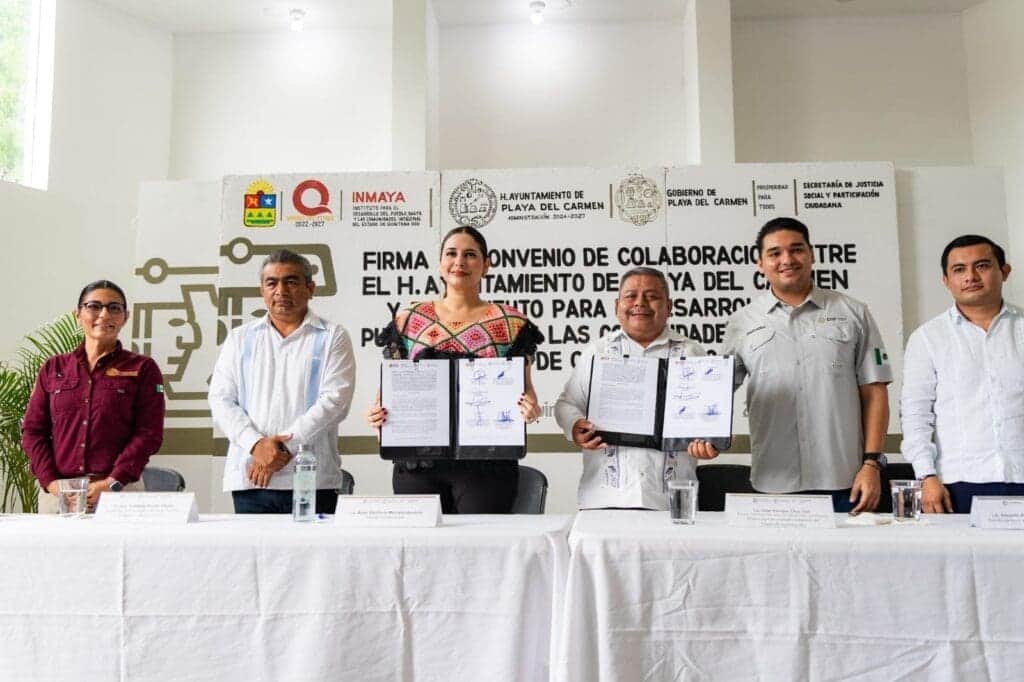 Estefanía Mercado abre nuevos espacios de participación y desarrollo para la comunidad indígena en Playa del Carmen