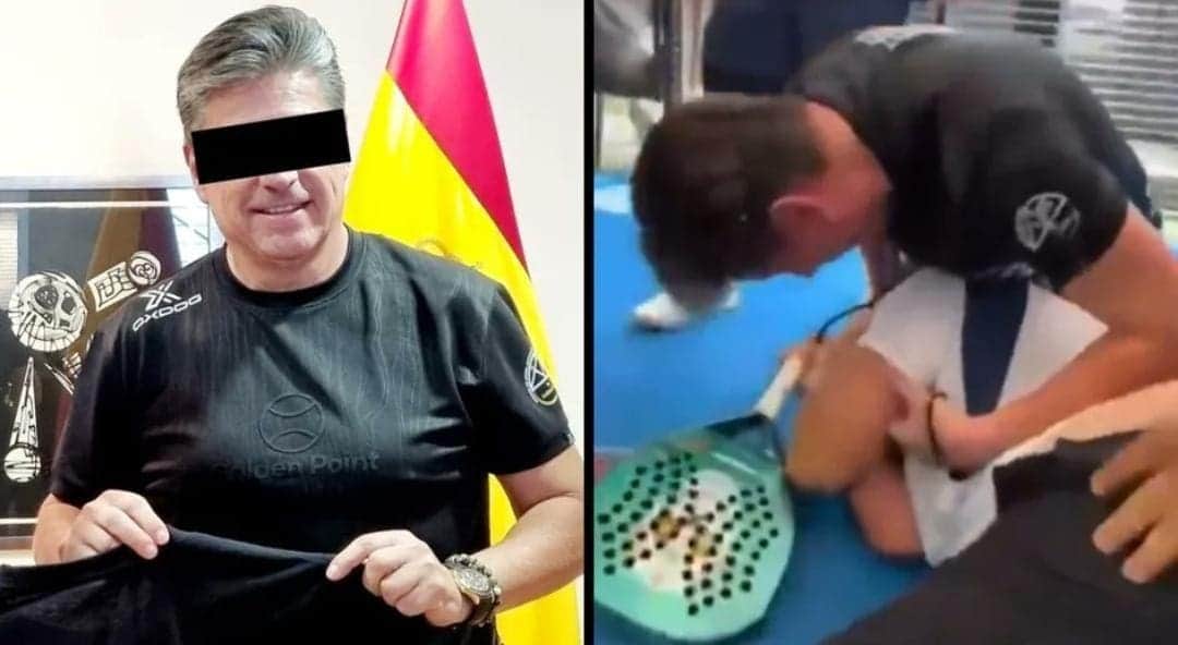 Detienen en aeropuerto de Cancún a "Lord Pádel" y a tres personas más que golpearon a un sujeto en Edomex