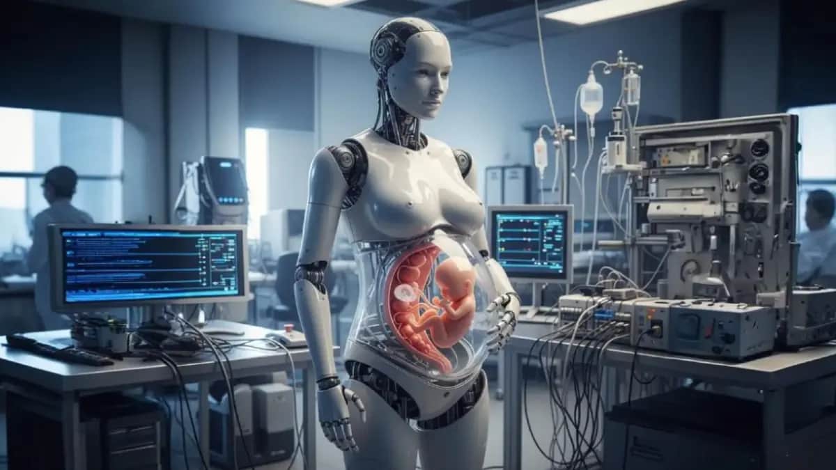 China desarrolla un robot humanoide que puede embarazarse y dar a luz