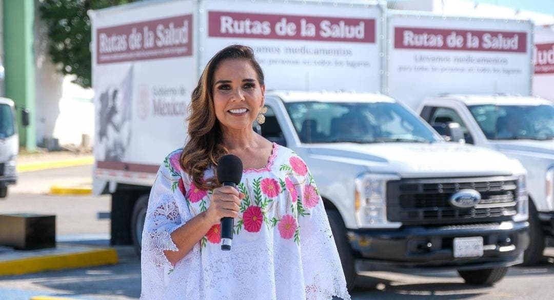 Participa Mara Lezama con la presidenta Claudia Sheinbaum en arranque de Estrategia Nacional de Rutas por la Salud