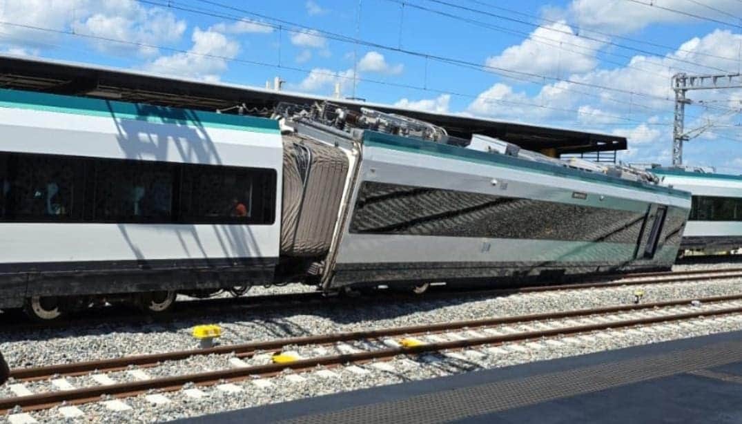 Video: Reportan descarrilamiento de los vagones del Tren Maya en Izamal, Yucatán
