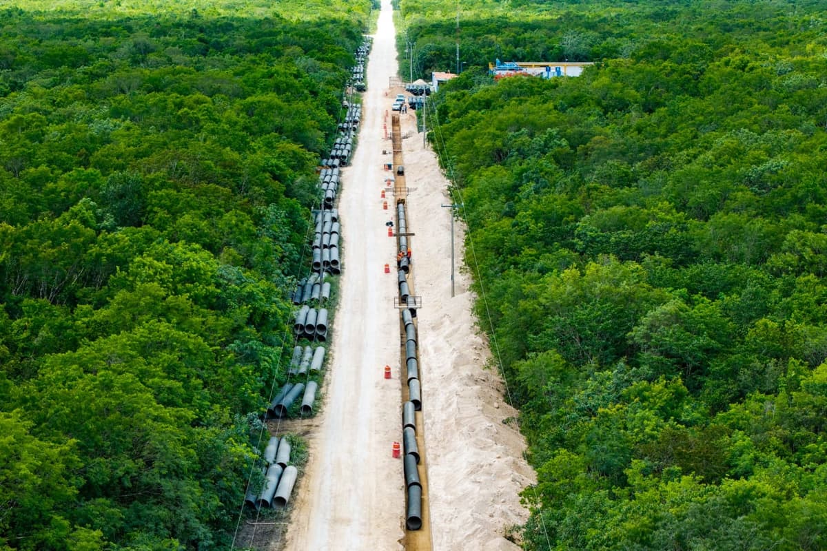 Aguakan invierte más 49 MDP en acueducto en zona de captación para ampliar el servicio en Cancún