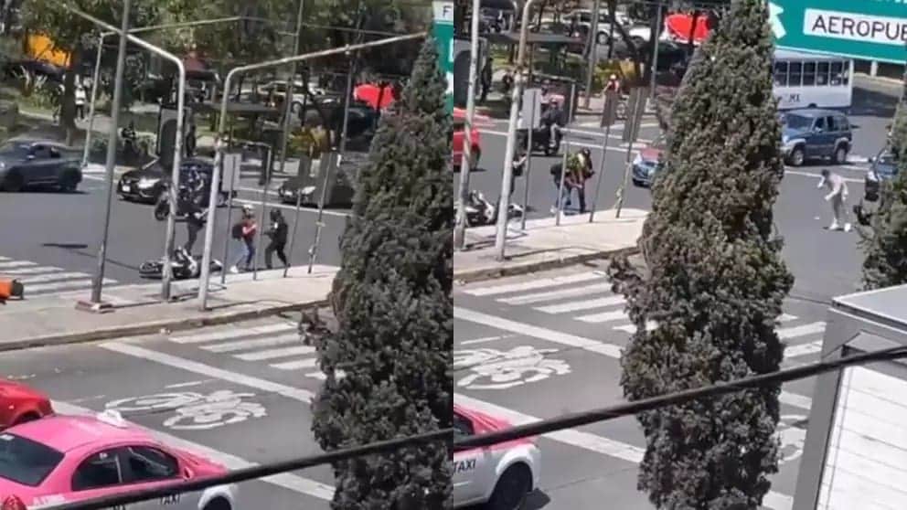 Video: Detienen a policía por matar a motociclista durante riña en la alcaldía Venustiano Carranza, CDMX