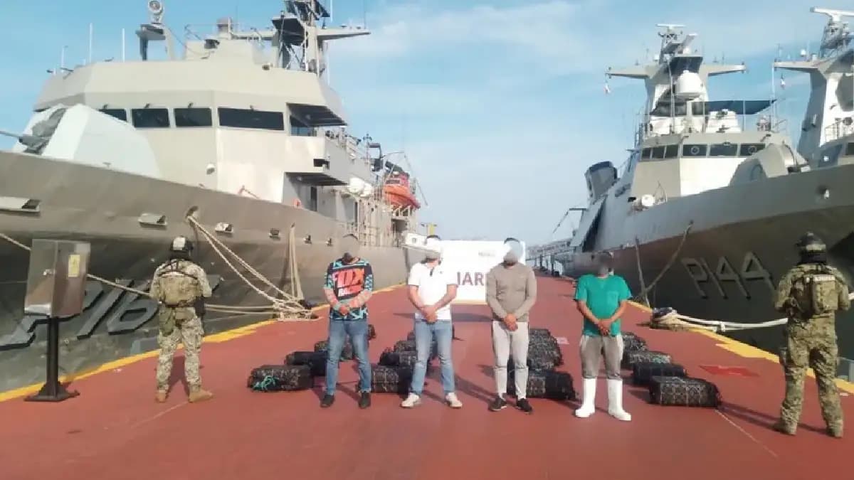 Aseguran más de 600 kilos de cocaína en costas de Guerrero