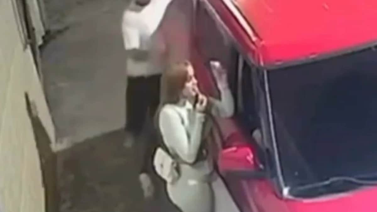 Video: Hombre golpea a su expareja porque le puso una orden de restricción en Brasil
