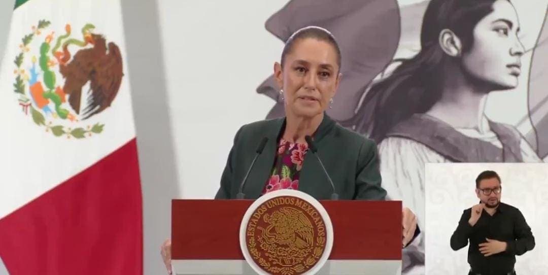 Claudia Sheinbaum llama autoritario y violento a "Alito" Moreno tras agresión a Fernández Noroña