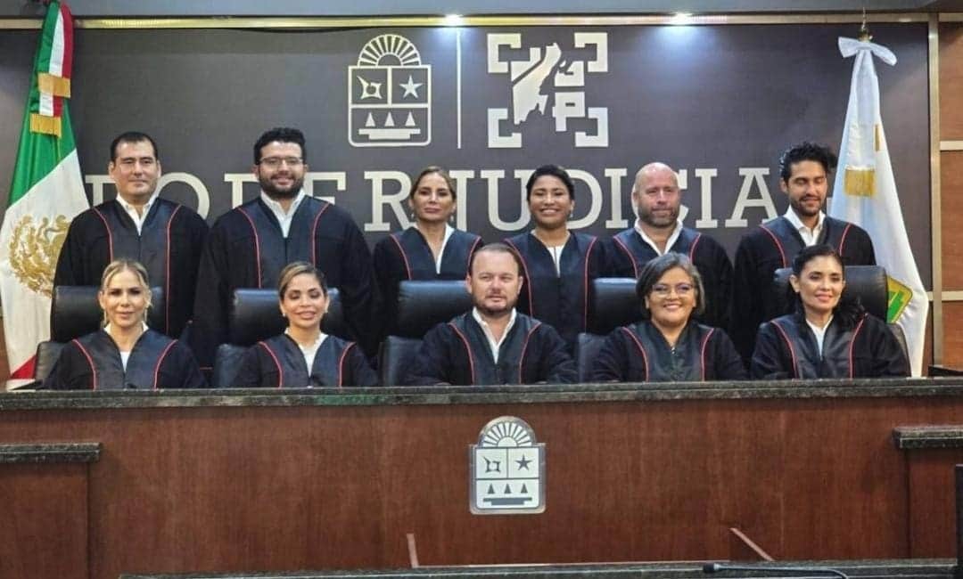 Rinde protesta nuevo Poder Judicial de Quintana Roo; Heyden Cebada seguirá cuatro años más al frente