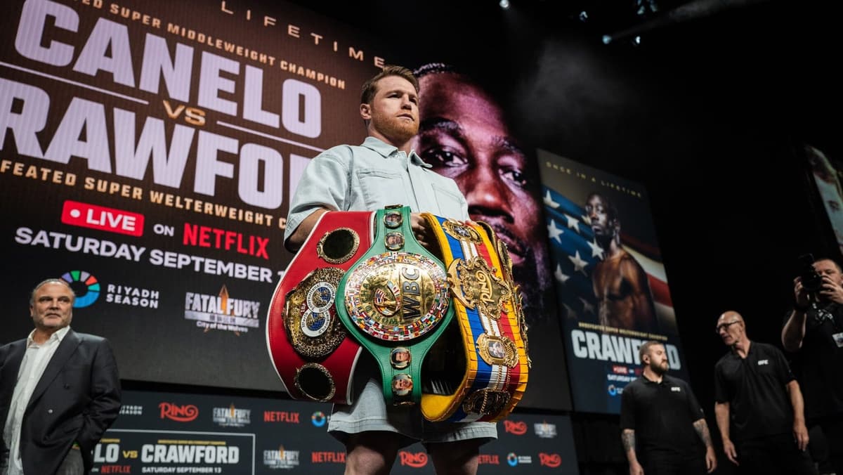 Revelan molestia de Canelo Álvarez porque la transmisión de su pelea contra Terence Crawford no irá por tv abierta