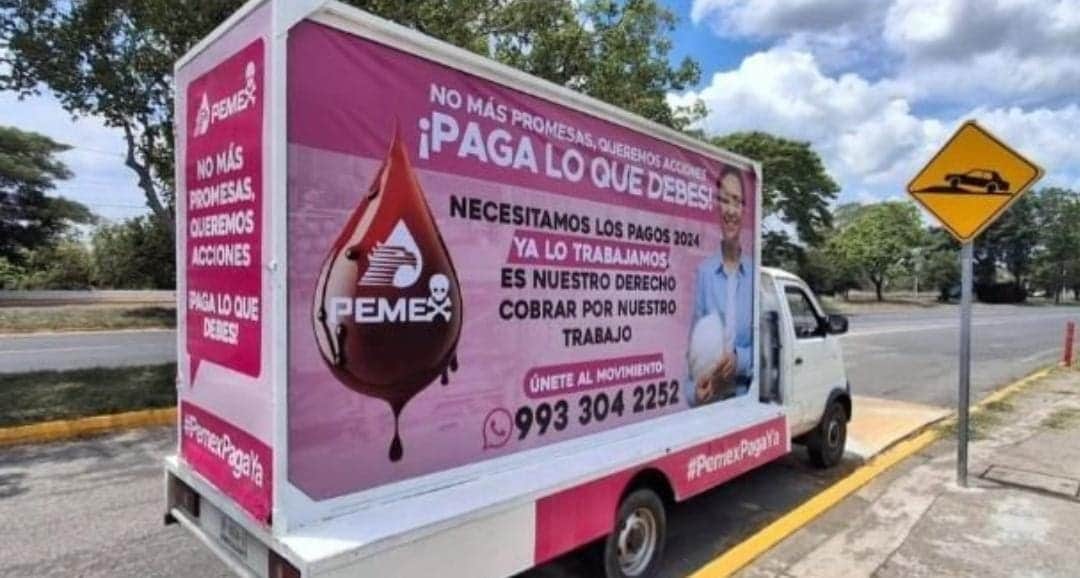 Pemex no paga a proveedores, afecta la economía de Campeche y Tabasco