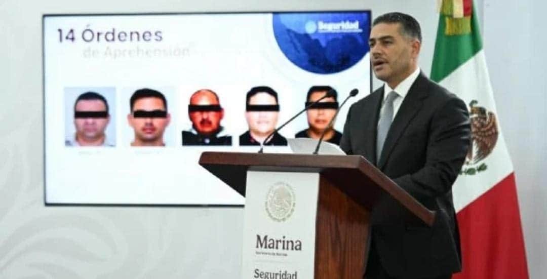 Confirma García Harfuch captura de 14 empresarios, marinos y exfuncionarios de una red de huachicol