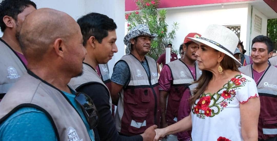 Impulsa Mara Lezama rescate del parque de la Colonia Lagunitas con el programa "Que brille Chetumal"