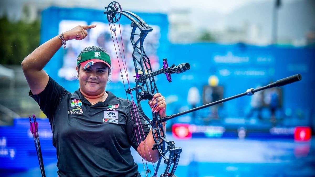Video: Mexicana Andrea Maya Becerra logra medalla de oro en el Mundial de Tiro con Arco Gwangju 2025