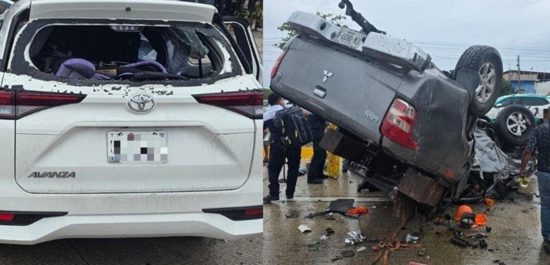 Mueren cinco personas y seis quedan lesionadas tras fuerte accidente en Cancún