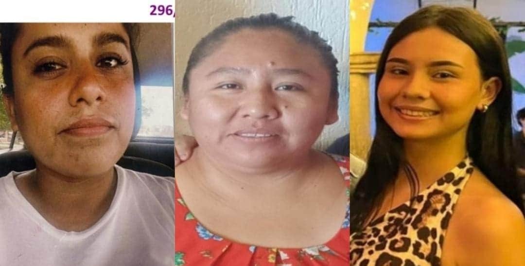 Buscan a cinco personas en Quintana Roo, entre ellas tres mujeres, una es de Colombia