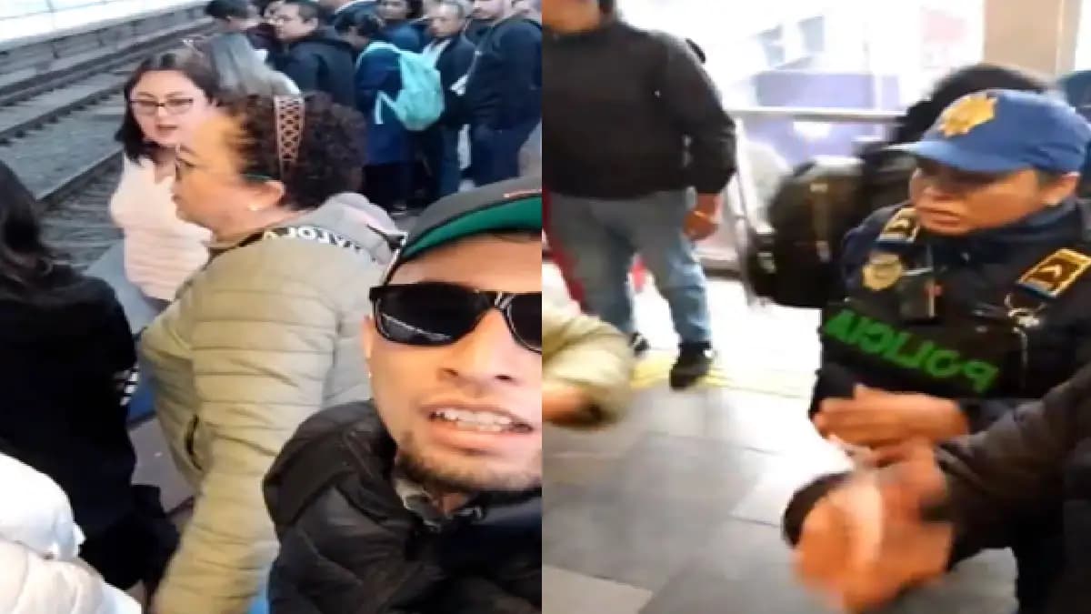 Video: Mujeres señalan de acoso a pasajero que les reclamó por colarse en la fila del Metro Cdmx