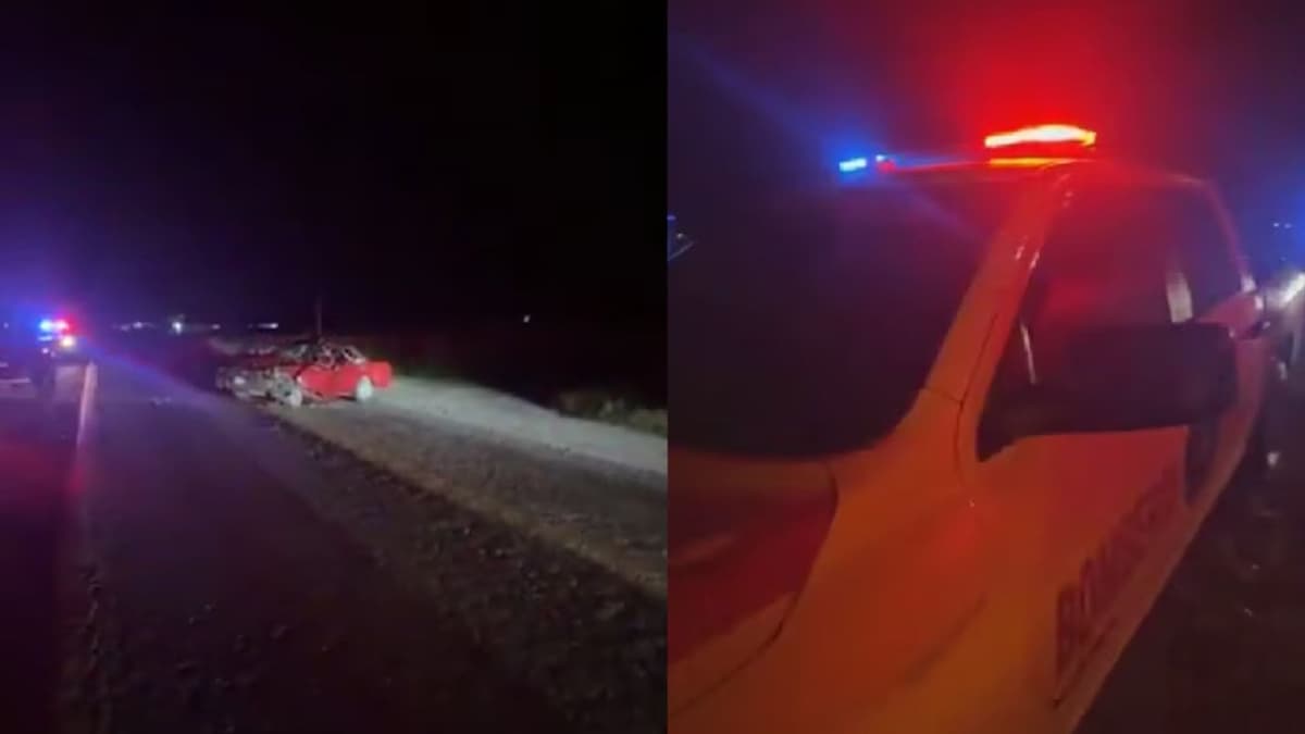 Video: Reportero cubre accidente carretero en Puebla y descubre que víctimas son sus familiares