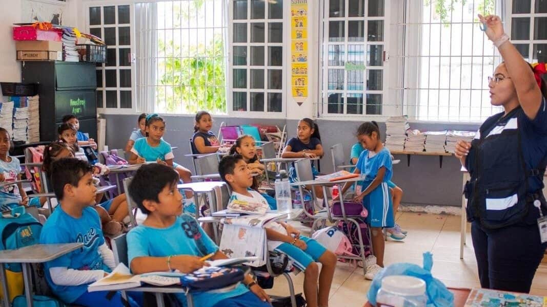 Promueve Aguakan la cultura del agua y la educación ambiental en los niños de Quintana Roo