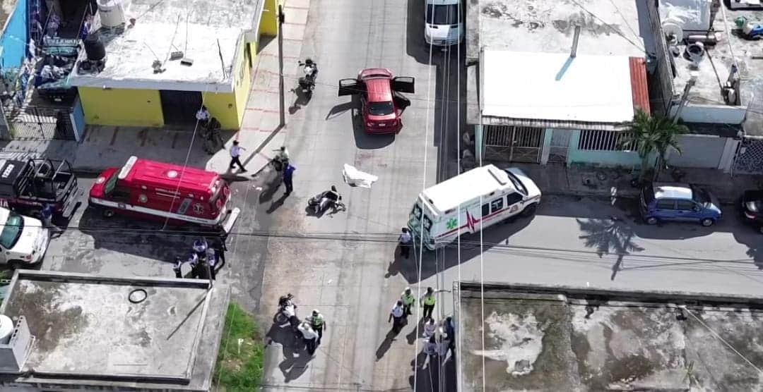 Fallece estudiante menor de edad tras chocar con su motocicleta en Cancún