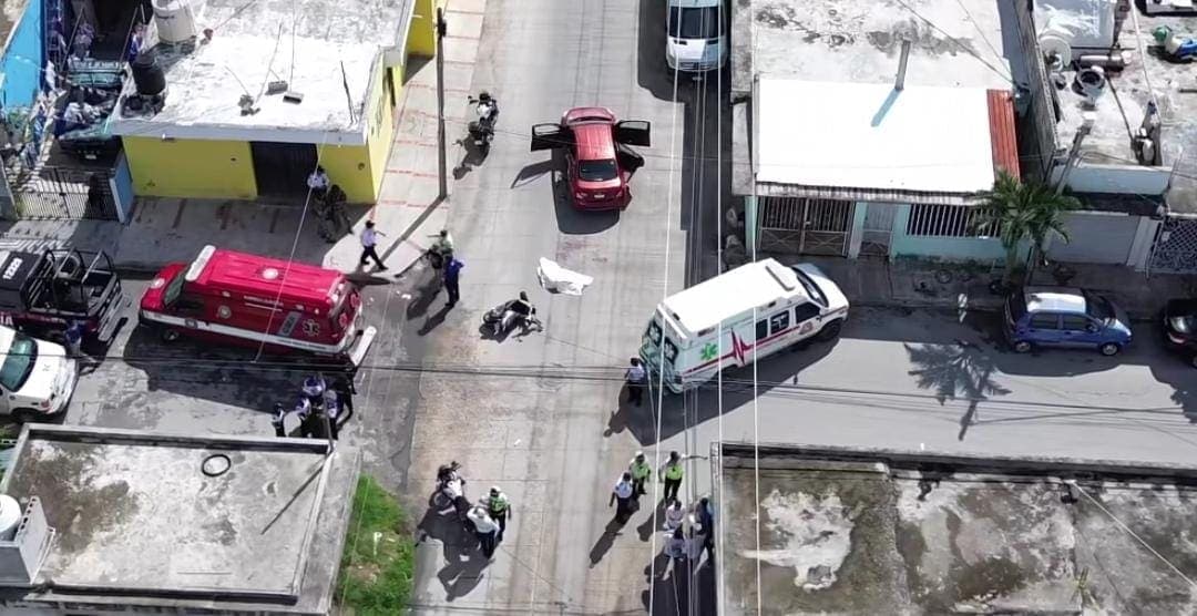 Fallece estudiante menor de edad tras chocar con su motocicleta en Cancún