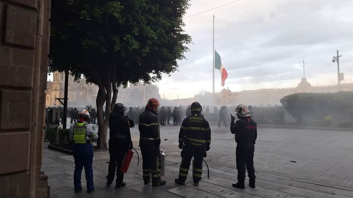 Autoridades de México se vieron rebasadas durante la marcha del 2 de octubre