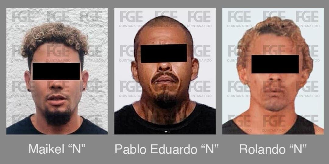 Vinculan a proceso a tres sujetos por extorsión agravada en Cancún; dispararon contra taxistas